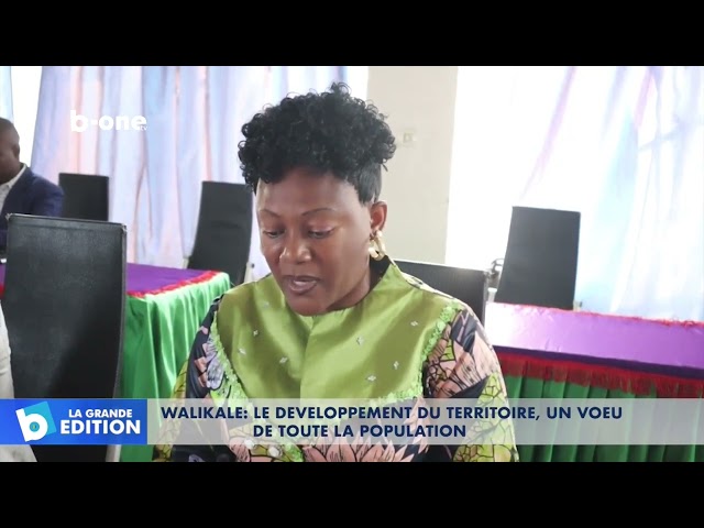 WALIKALE : le développement du territoire, un vœu de toute la population