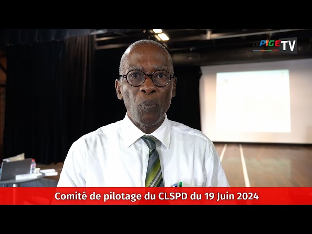 Comité de pilotage du CLSPD du 19 juin 2024