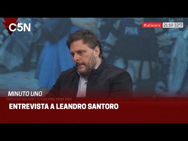 ⁣LEANDRO SANTORO: ¨Algunos son VALIENTES solo por TWITTER¨