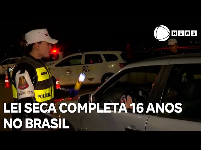 Lei Seca completa 16 anos com redução nas mortes e autuações por embriaguez ao volante