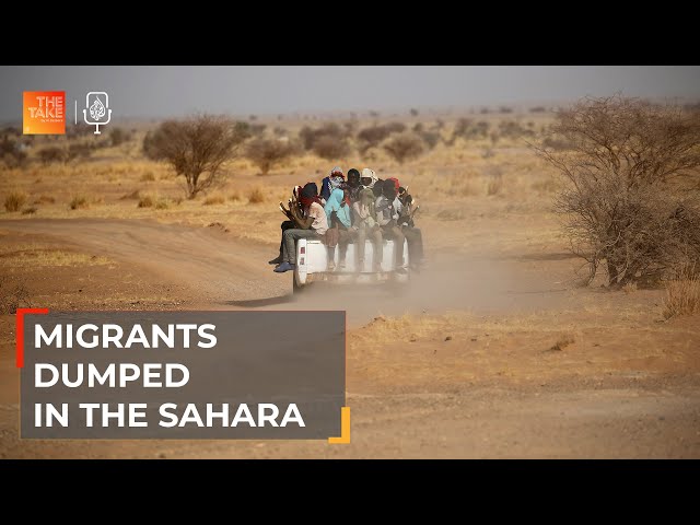 Dumped in the middle of nowhere: Black migrants in North Africa | The Take