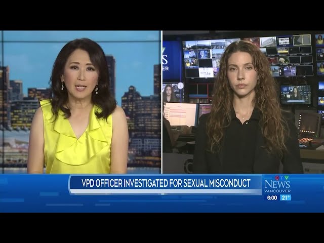 ⁣Sexual misconduct allegations against veteran Vancouver officer