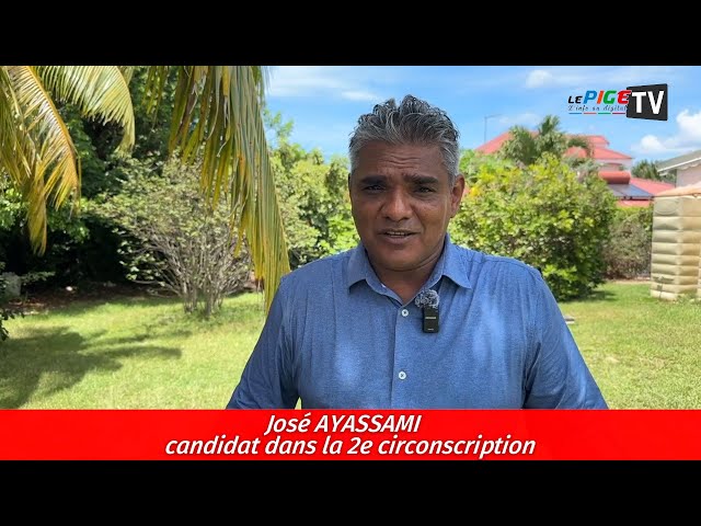 José AYASSAMI candidat dans la 2è circonscription