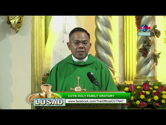 20 JUNE 2024 -  HOMILY by Rev.  Fr.  Mhar Balili