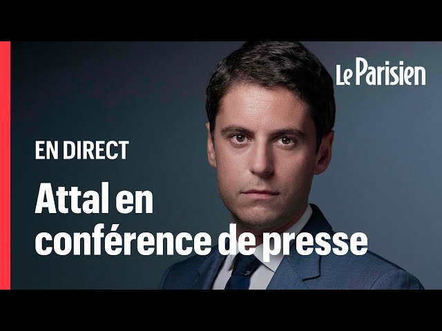  EN DIRECT - Législatives, Gabriel Attal répond aux questions des journalistes sur son programme