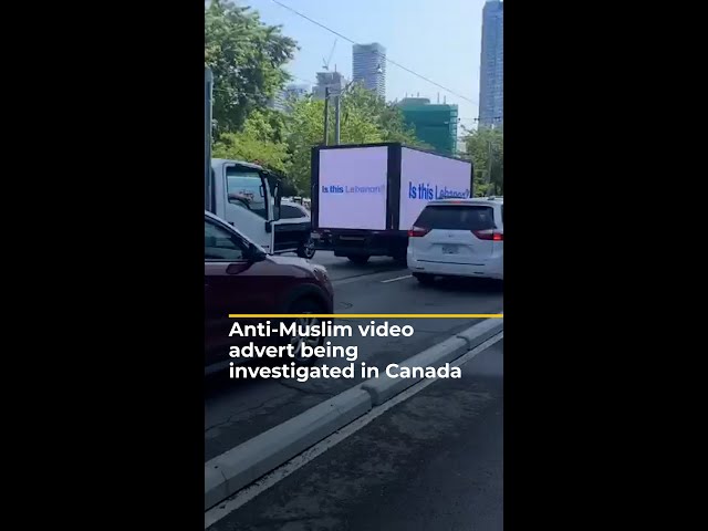 Anti-Muslim video advert being investigated in Canada | #AJshorts