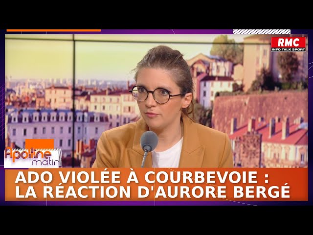 ⁣Aurore Bergé réagit au viol à caractère antisémite à Courbevoie et cible LFI et le RN