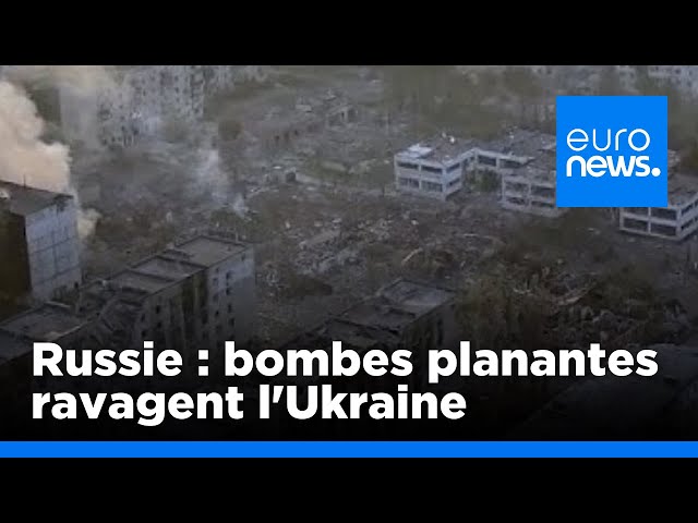 Les bombardements russes ravagent les villes ukrainiennes près de la frontière | euronews 