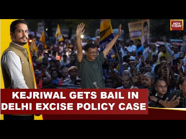 ⁣News Track With Shiv Aroor LIVE: Arvind Kejriwal Gets Bail In Delhi Liquor Case | India Today LIVE