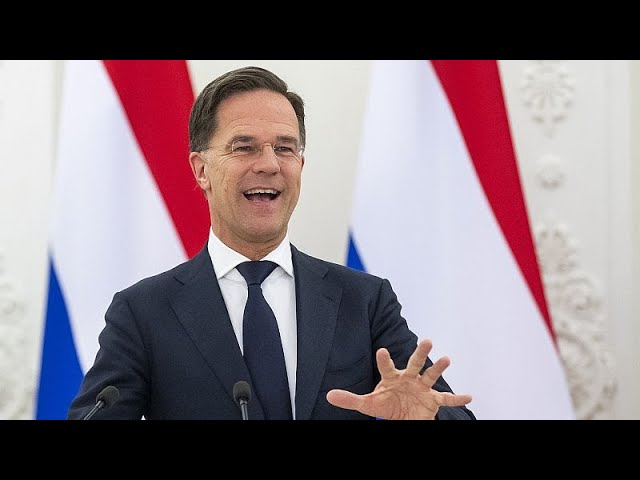 ⁣Mark Rutte set to be next NATO chief after securing Romania's backing | euronews 