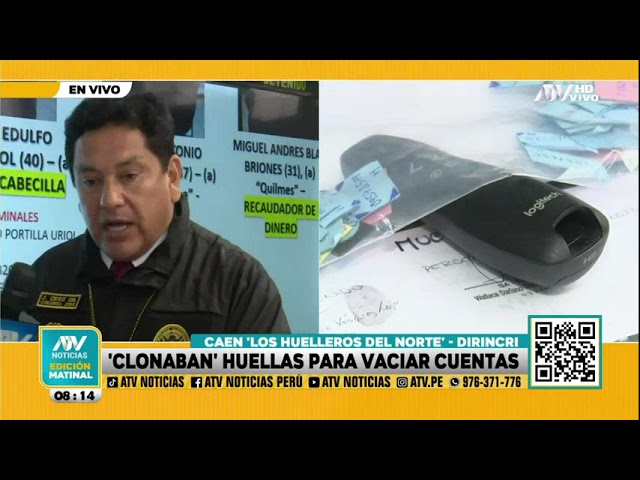 Capturan a delincuentes que clonaban huellas de usuarios para vaciar sus cuentas