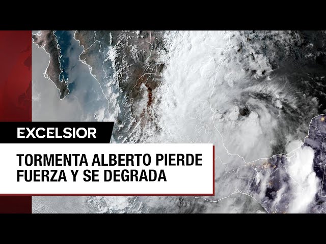 LO ÚLTIMO: Tormenta Alberto se degrada a depresión tropical