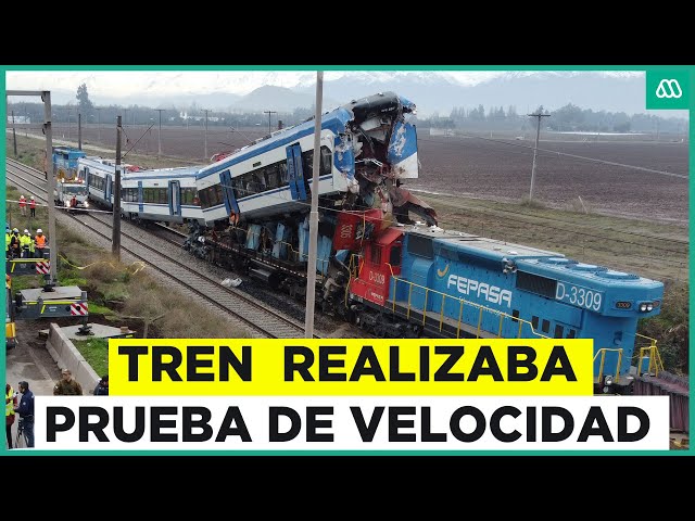 Grave accidente ferroviario: Tren de pasajeros involucrado estaba completamente nuevo