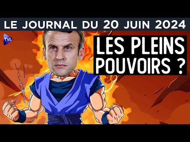 ⁣Macron : en pleine dérive autoritaire ? - JT du jeudi 20 juin 2024