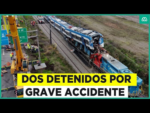 ⁣¿Quiénes son los responsables?: Dos personas detenidas por grave accidente ferroviario