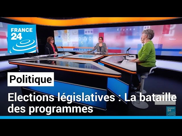 ⁣Elections législatives anticipées : La bataille des programmes • FRANCE 24