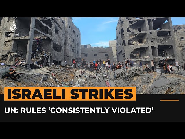 UN report: Israeli strikes 'systematically' violating laws of war | Al Jazeera Newsfeed