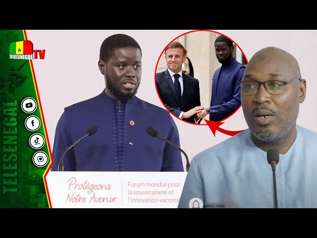 ⁣Rencontre Diomaye - Macron : Adama Fall décortique le discours et pense que Diomaye est...