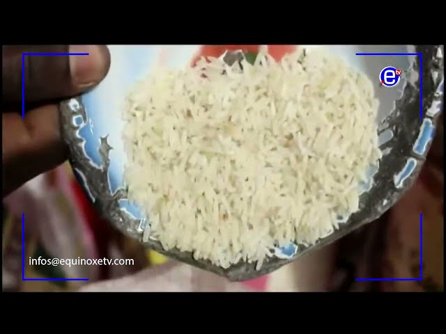 ⁣SEIZURE OF A STOCK OF DAMAGED RICE IN YAOUNDE - EQUINOXE TV