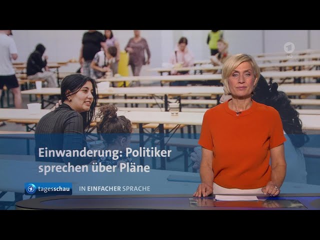 tagesschau in Einfacher Sprache 19:00 Uhr, 20.06.2024