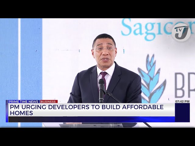 ⁣PM Urging Developers to Build Affordable Home | TVJ Business Day
