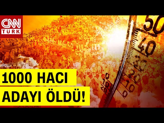 ⁣52 Derece! Aşırı Sıcaklar Nedeniyle 1000 Hacı Adayı Hayatını Kaybetti | Gece Görüşü