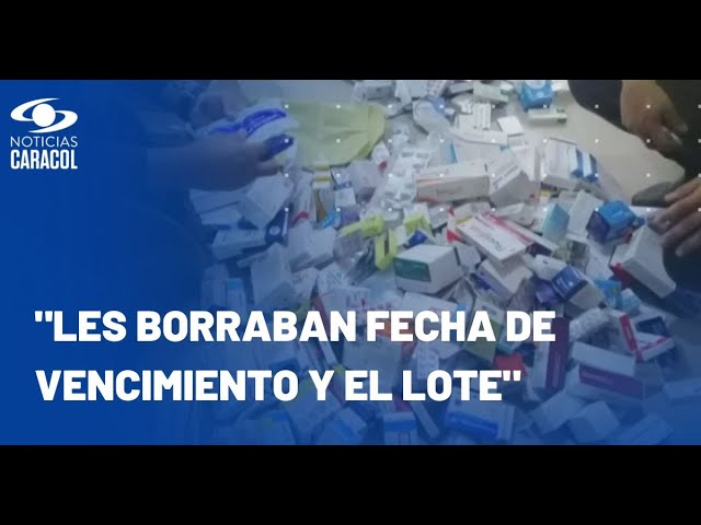 ⁣Policía se infiltra y desarticula banda que vendía medicamentos robados en Bogotá