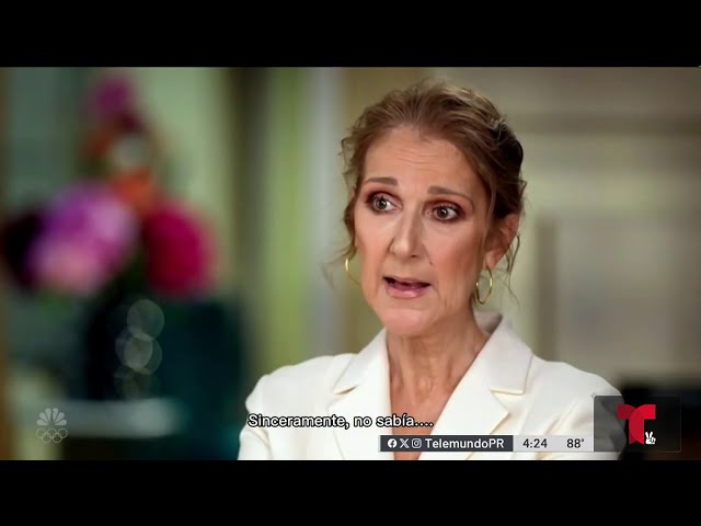 ⁣Le cambió la vida: Céline Dion y su batalla contra el síndrome de persona rígida