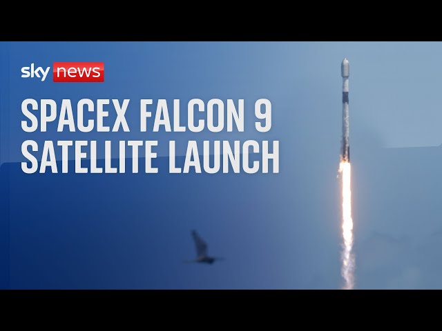 ⁣Watch live: SpaceX Falcon 9 satellite launch
