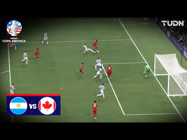 ⁣¡Tiembla Argentina! Davies modo DEMONIO | Argentina 0-0 Canadá | Copa América 2024 - J1 | TUDN