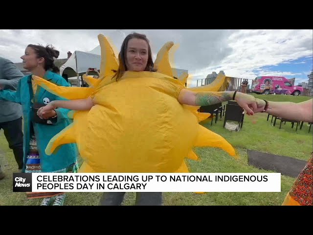 ⁣Celebrations leading up to National Indigenous Peoples Day in Calgary