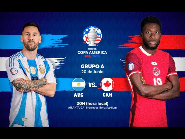 ARGENTINE VS CANADA | COPA AMERICA SUR RADIO ZENITH FM 102.5  |  LE  20 / 06 / 2024