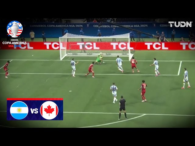 ¡El Dibu SALVA a Argentina! Canadá es MEJOR  | Argentina 0-0 Canadá | Copa América 2024 - J1 | TUDN