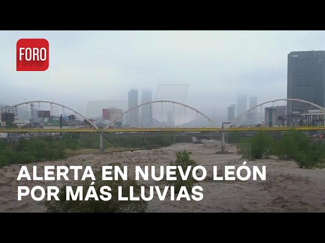 Nuevo León continúa en alerta por más lluvias - Las Noticias