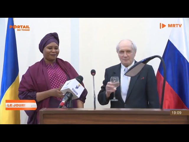 ⁣DIPLOMATIE - L'Ambassade de Russie au Tchad célèbre la Fête nationale de la Fédération de Russi