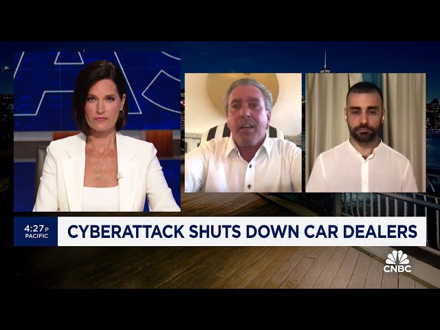 ⁣Cyberattack shuts down car dealerships