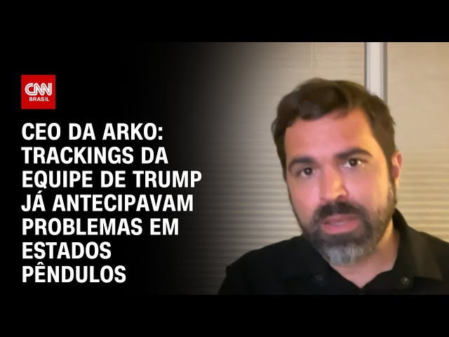⁣CEO da Arko: Trackings da equipe de Trump já antecipavam problemas em estados pêndulos | WW