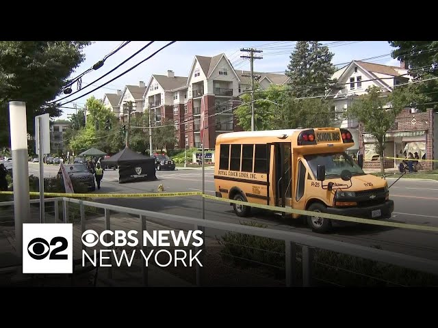 ⁣Mother, 6-year-old boy killed in accident involving school bus in Mamaroneck