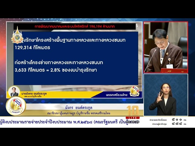 ⁣ประเทศไทยต้องรอด IGNITE THAILAND #มังกร สส.เสรีรวมไทย อภิปราย #งบ68 หนุนติดอาวุธใหม่พัฒนาไทย