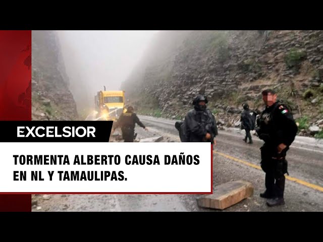 ⁣Estos fueron los estragos que dejó a su paso 'Alberto' por NL y Tamaulipas