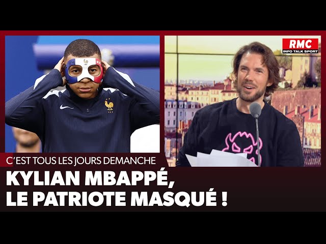 ⁣Arnaud Demanche: Kylian Mbappé, le patriot masqué !