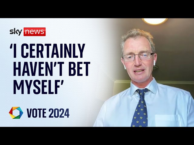 ⁣Welsh secretary reacts to the Tory betting allegations