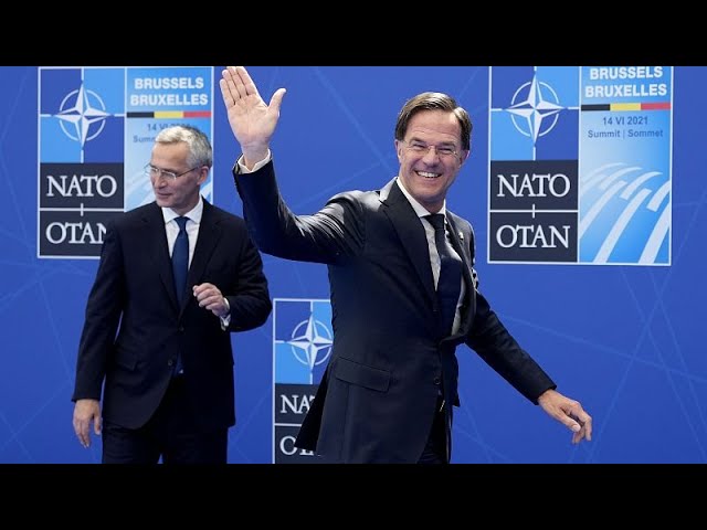 ⁣Mark Rutte probable futur Secrétaire général de l'OTAN