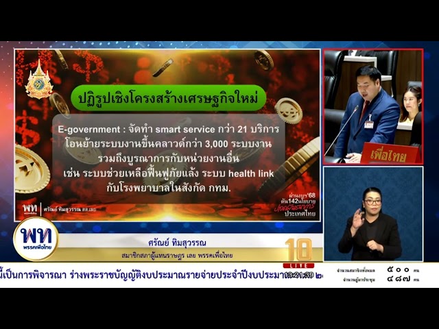 ศรัณย์ ทิมสุวรรณ หนุนรัฐบาลให้ผลักดันเศรษฐกิจดิจิตอล