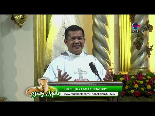 21 JUNE 2024 -  HOMILY by Rev.  Fr.  Christian James Mayol