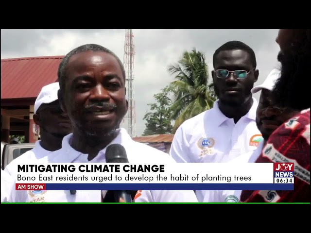⁣Mitigating Climate Change: Bono East residents urged to develop the habit of planting trees