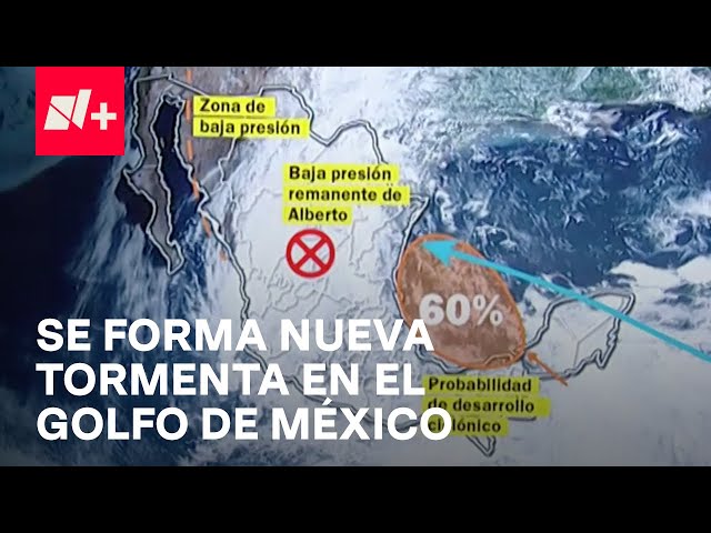 Alertan por formación de una nueva tormenta el el Golfo de México - En Punto