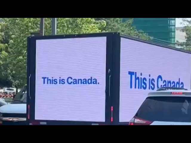 ⁣Rebel News owns van being probed by Toronto Police