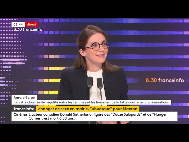 Le 8h30 d'Aurore Bergé