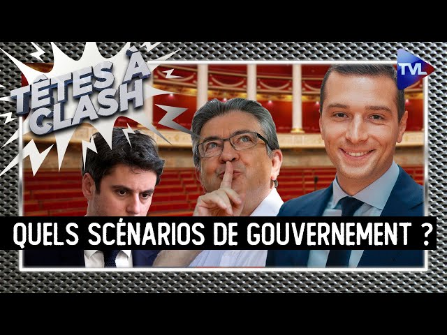 Dissolution : quels scénarios de gouvernement ? - Têtes à Clash n°149 - TVL